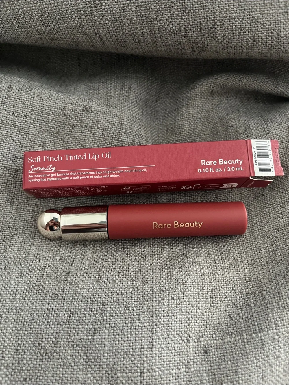 Rare Beauty Soft Pinch Tinted Lip Oil in Serenity - Dusty Rose